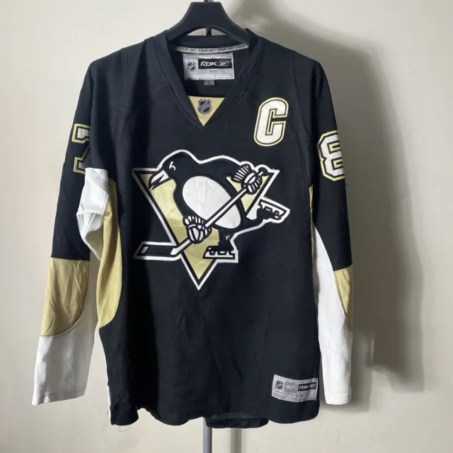 Reebok CCM Pittsburgh Penguins 87 Sidney Crosby Jersey Sz XXL