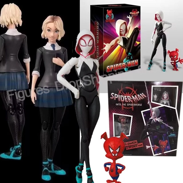 SPIDER-MAN: INTO THE Spider-Verse SV Action Spider-Gwen Spider-Ham ...