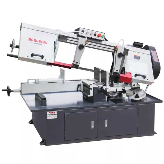 KAKA Dual Miter Metal Cutting Band Saw 10.2”x16.9” Capacity 2 HP power BS-1018T