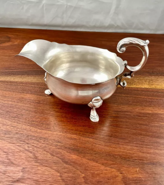 Tiffany & Co. Sterling Silver Sauceboat Reproduction London 1745 No Monogram