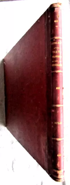 E. SERGENT - Atlas Pratique Tous Mesurages, Métrages, Jaugeages 44 Planches 1869