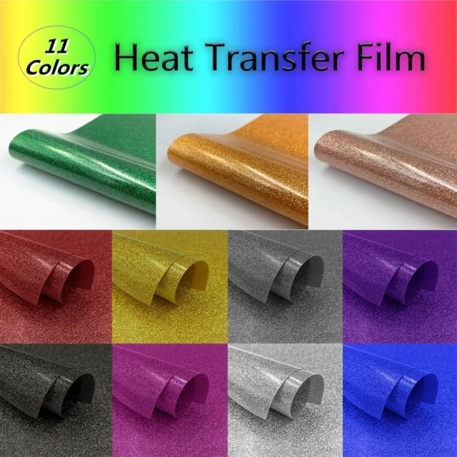 12pcs 3D Vinyle Puff Heat Transfer, Super Collant Feuille