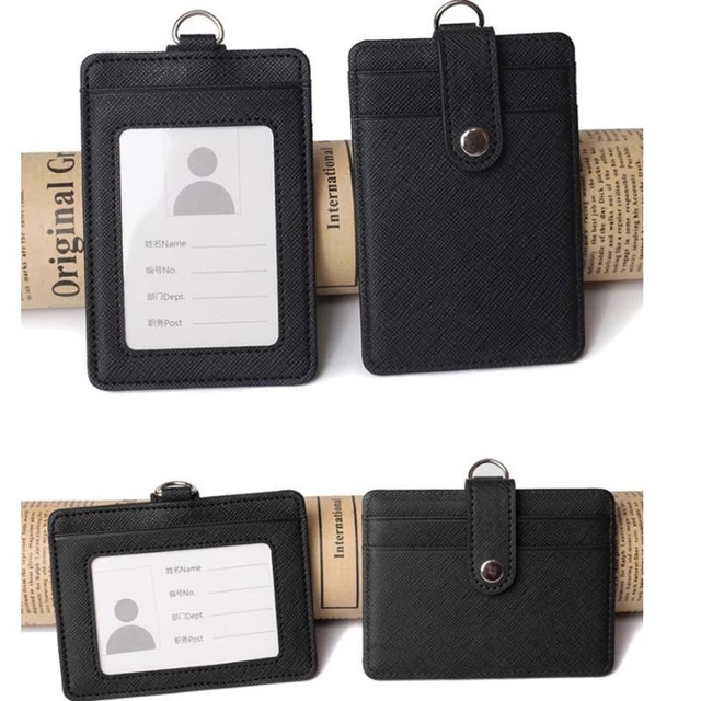 Acquista 2 Pezzi Trasparenti Porta Carte D'identità Impermeabili - Foto 8