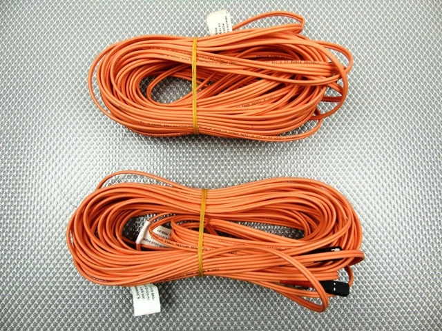 Lot of 2 - Corning Fiber 62.5/125 Optical Cable  OFNR(UL) LS0H Halogen Free 20M