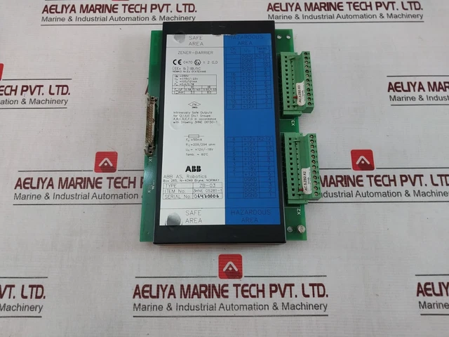Carte CPU ABB ZCU-12 Référence 3AXD50000005751 - Neuve Sous Emballage - Origine Suisse