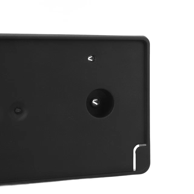 Front Bumper License Plate Holder Weather Resistant Plastic License Plate Mount