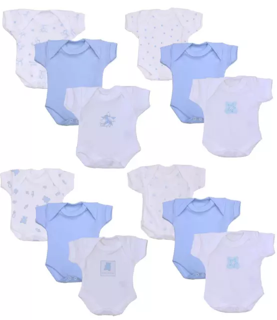 BabyPrem Frühgeborene Baby Jungen Packung Bodysuits Westen Preemie Babykleidung 1-7 Pfund