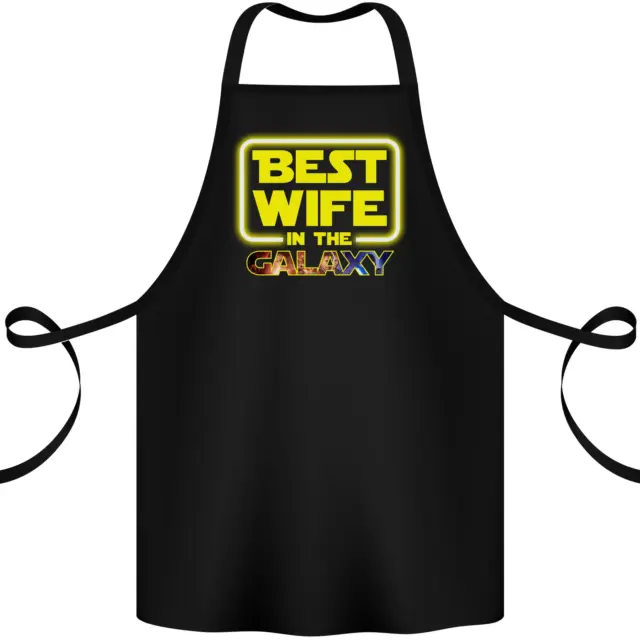 Best Wife In the Galaxy Cotton Apron 100% Organic