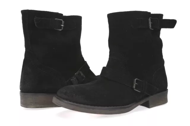 ZIGI GIRL Womens 'Chilly' Black Suede Sz 9.5 M Urban Boots 216082