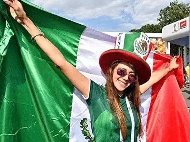 Bandera Mexico Mexican National Flag Vivid Color Mexico Flag 3x5 Feet Double Sti