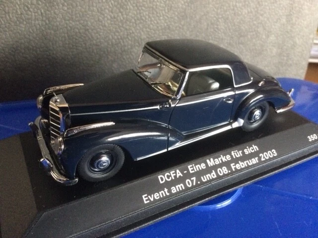 Modellauto Mercedes-Benz 300 S Coupe blau, Classic, 2003, 1:43, Rennsport