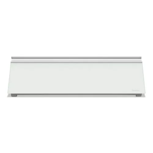 Quartet Verre Sec Efface Bureau Ordinateur Patin, 18 X 6, Blanc