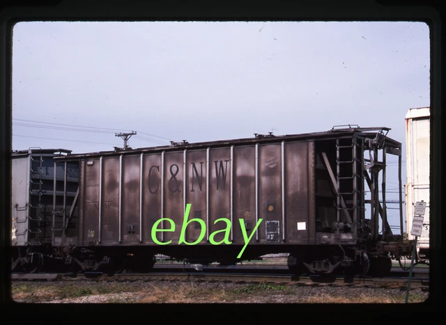 Orig Slide Chicago & North Western C&NW CNW #69619 airslide hopper 1990