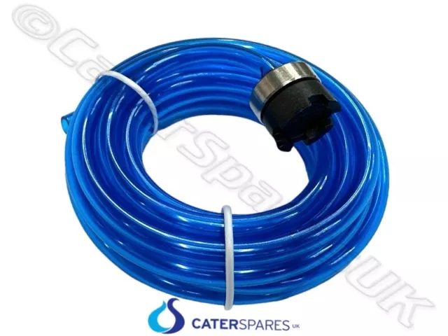 BLUE RINSE AID 4X6mm PIPE & FOOT WEIGHT VALVE FILTER DISHWASHER / GLASSWASHER