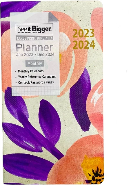 SEE IT BIGGER: Notebook 2023-2024 Monthly Plan: 2023-2024 Monthly