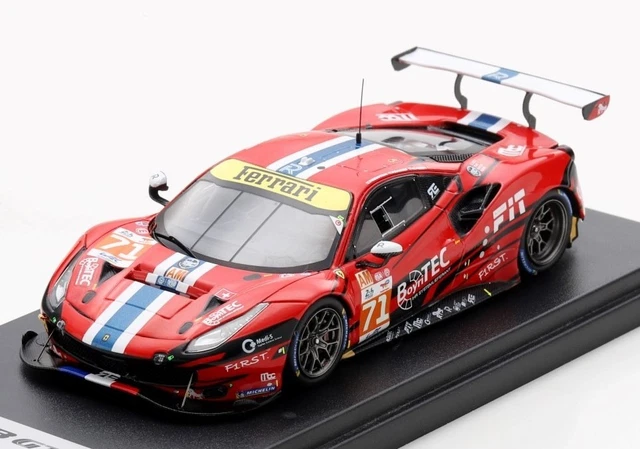 Miniature 1/43 Looksmart Ferrari 488 GTE Evo N°66 - 24h Du Mans 2022 - Neuve