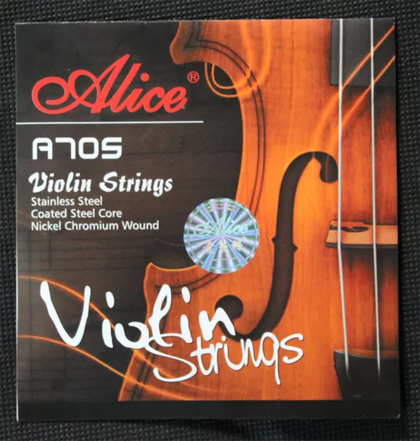 Alice A703-1 E Corde de violon pour taille 1/8 1/4 1/2 3/4 4/4