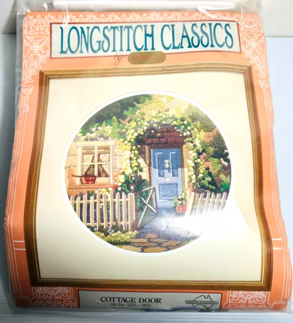 Cottage Door Long Stitch Longstitch Classics Kit No 3255-0011 Semco