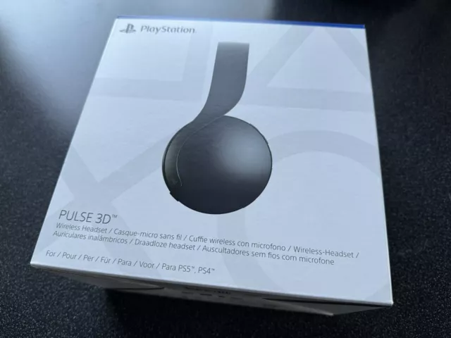Sony Pulse 3D Wireless Headset für PlayStation PS4 PS5 Neu Versiegelt OVP