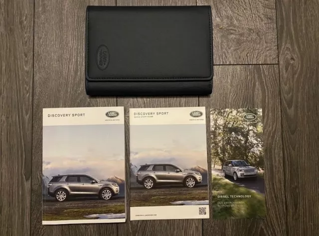 Land Rover Discovery Sport L550 Owners Manual Handbook & Wallet Set 2014-2018 Lr