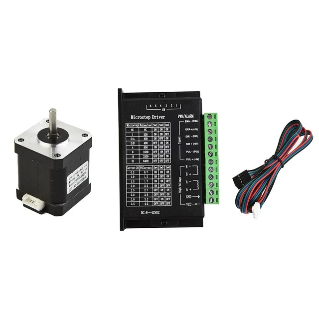 Parts Stepper Motor Accessory Tool Set Kit Driver Bipolar 9V-42V DC 40Ncm