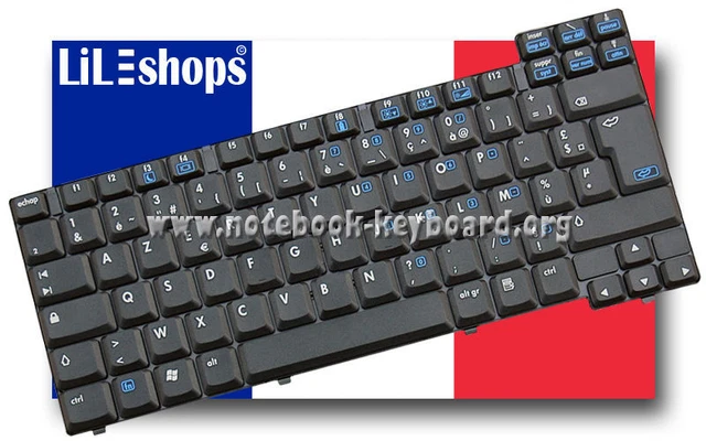 Clavier AZERTY Français Neuf Pour PC Portable HP Compaq - Référence 517865-051