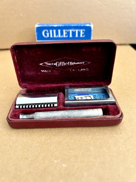 Gillette No.44 Made in England Safety Razor