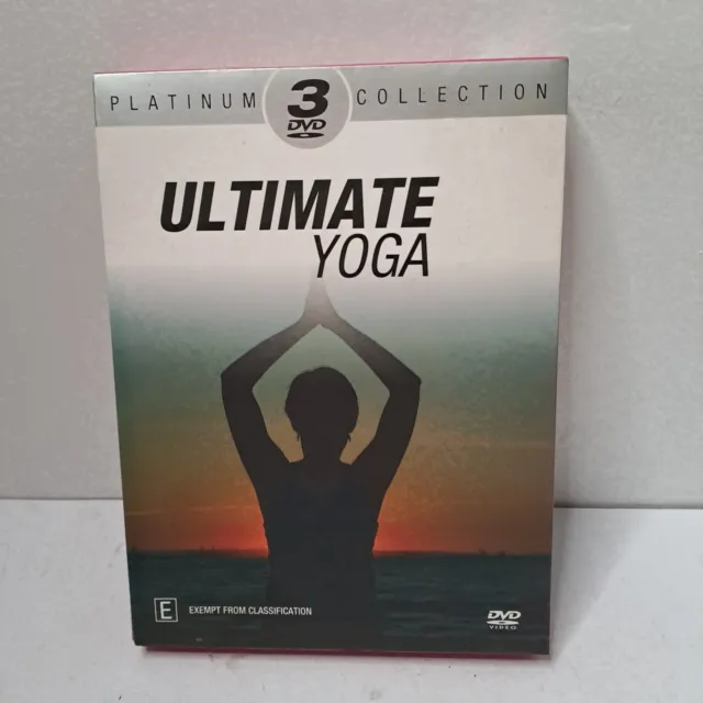 ULTIMATE YOGA 3 DVD Platinum Collection Boxset - PAL Region Free free postage