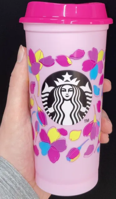 Starbucks Japan SAKURA 2024 Cherry Blossom Reusable Cup NEW US SELLER