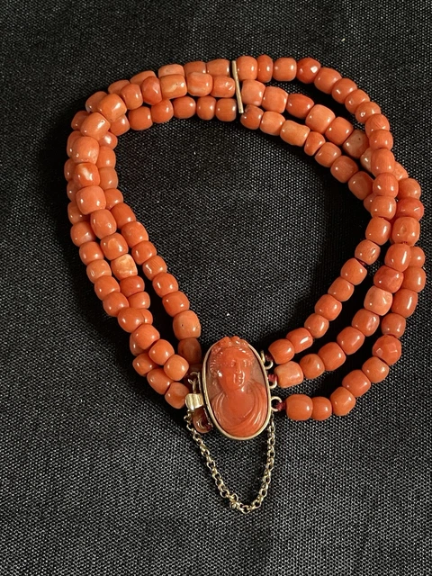 Collier De Perles Ancien - À Authentifier - Occasion - Bijou Vintage