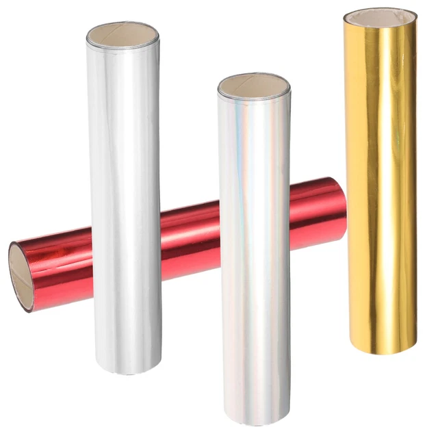 4 Rolls Decorative Foil Paper Foil Paper Craft Foil Paper Sheets Foil Paper