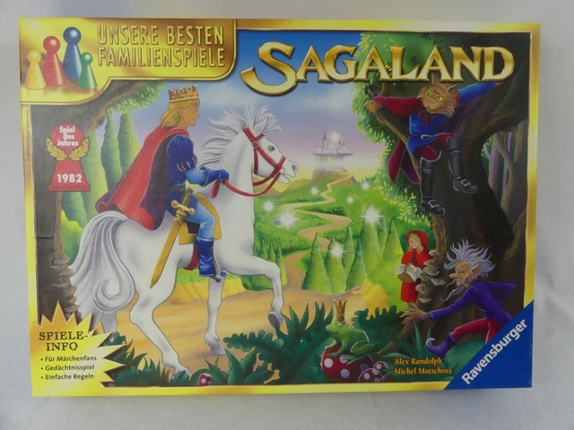 Sagaland Ravensburger 2011 Gesellschaftsspiel Familienspiel (A4)