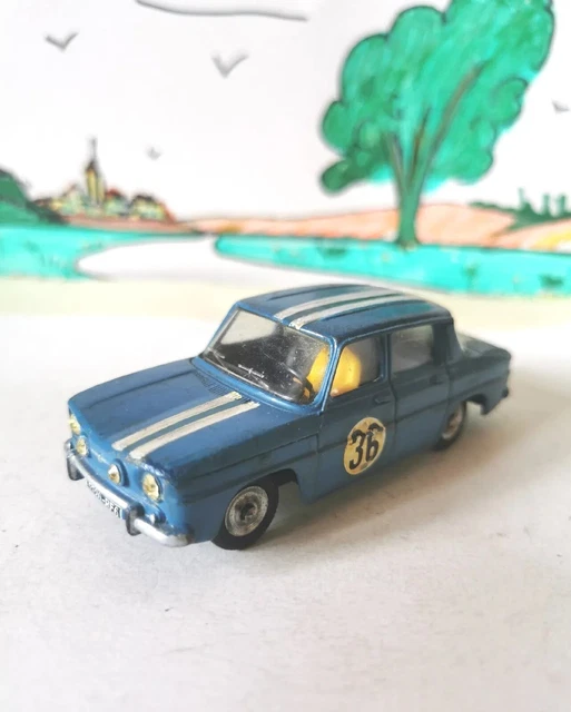 Dinky Toys Renault R8 Gordini 1414 – Miniature 1:43 En Métal, Boîte D'Origine
