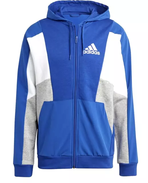 Adidas ESS Colorblock Hoody Gr. M / 48-50 NEU Sweatshirt Hoodie Kapuzen-Pullover