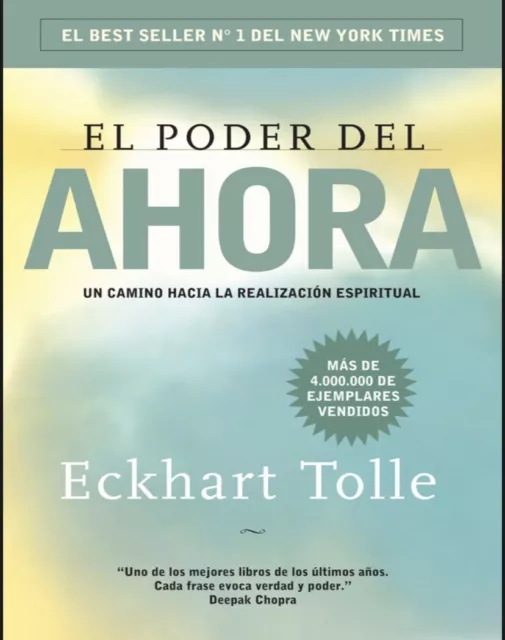 Libro Electronico - El poder del ahora - Eckhart Tolle