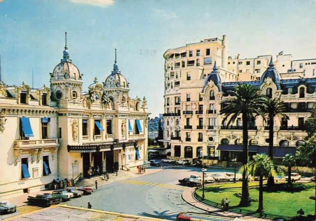 Cpsm Cpm Monte Carlo Le Casino Et L Hotel De Paris  1974