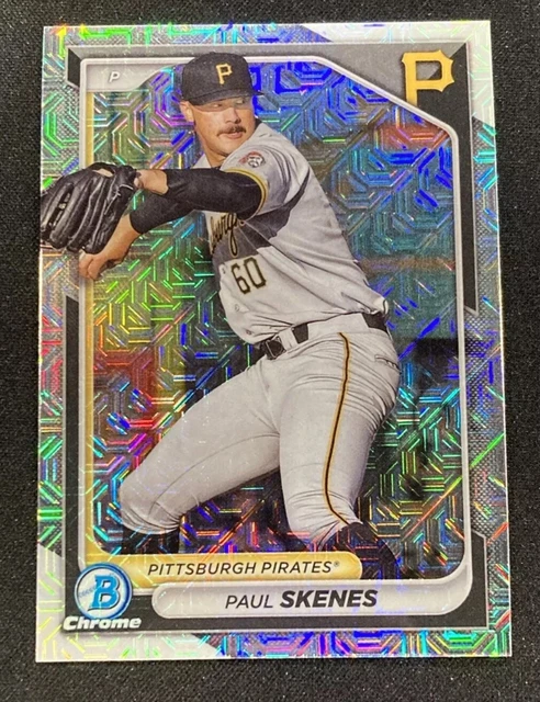Paul Skenes RARE ROOKIE RC MOJO REFRACTOR