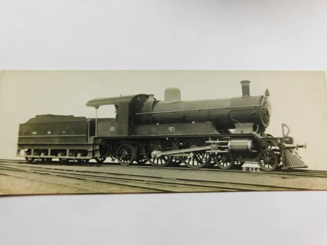 Vintage ALCO 4-4-2 EGYPTIAN STATE RAILWAY #600  Locomotive Builders Photo Card