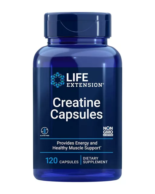 Life Extension Creatine Capsules 120 Capsules