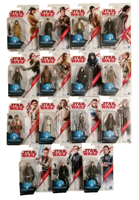 Star Wars Episode 8 Link Force Figuren Auswahl E8 NEU ca. 10 cm Groß