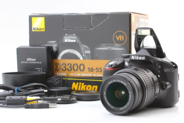 [Near MINT] Nikon D3300 Digital SLR Camera w/ AF-S DX 18-55mm VR II  From JAPAN
