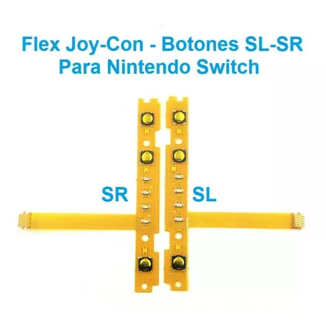 Cables Flex Botones Mando Joy-Con - SL - SR - Repuesto JoyCon Nintendo Switch