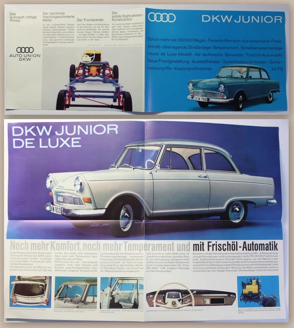 DKW Auto union 1000 S 1962 Diecast Autos Inolvidables scala 1:43