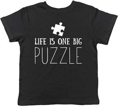 Life is One Big Puzzle Childrens Kids Jigsaw Puzzle Boys Girls Tee T-Shirt