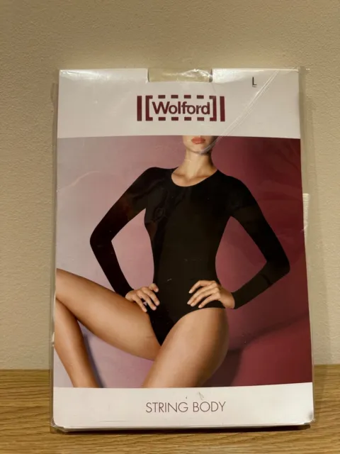 Wolford, Tops, Wolford Tokio String Body Size Large Black New In The Box