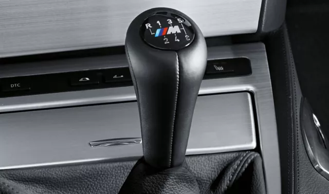 BMW Genuine Gear Shift Stick Knob M Leather 6-Speed Sport Gearshift 25117896884