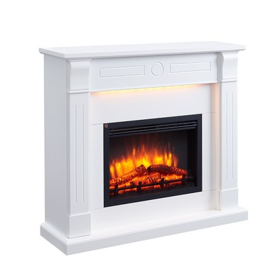 LED AMT RICHEN Poêle Cheminée Électrique Ladina 1-2KW 3-D Flammeneffekt Incl 