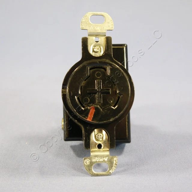 Arrow Hart Power Interrupting Twist Turn Lock Receptacle Outlet 20A Bulk 23000