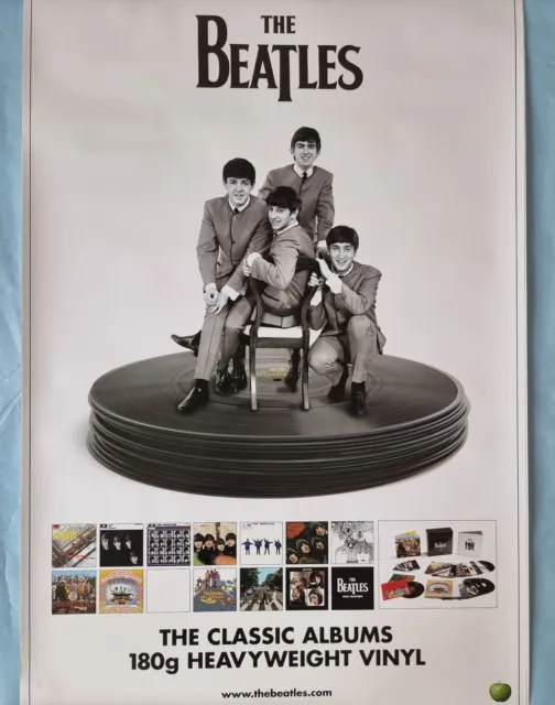 The Beatles Classic Albums Original Promo Poster 76cm x 51cm rare