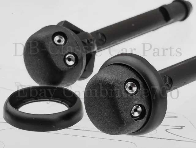 Mercedes VDO W123 2x Double Buse D'Air Eau Bec Pour Essuyez L'Eau Pare-Brise